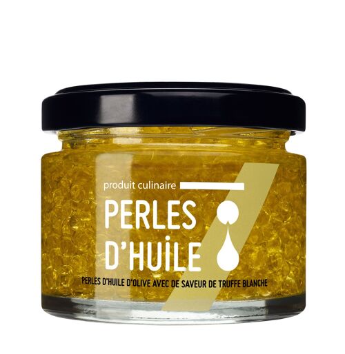 Perles d'huile arôme truffe blanche