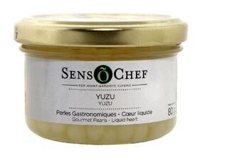 Perles de balsamique blanc yuzu SENS O CHEF 3