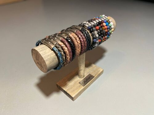 Bracelet display, standaard wood