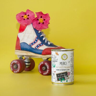 Kit di semina "Grazie padrona - Per colorare" Prodotto in Francia