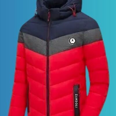 Veste d'hiver pour enfants - Rouge