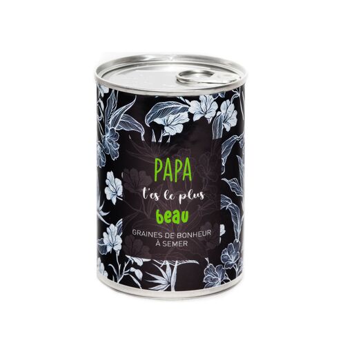 Kit à semer "Papa t'es le plus Beau" Fabriqué en France