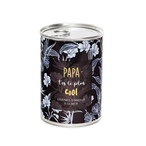 Kit à semer "Papa t'es le plus Cool" Fabriqué en France