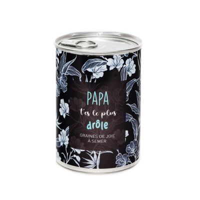 Kit à semer "Papa t'es le plus drôle" Fabriqué en France