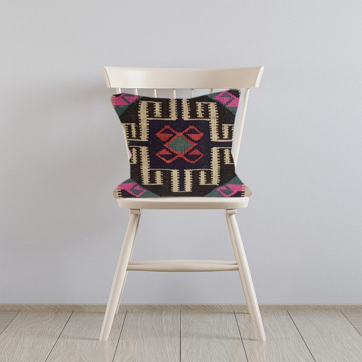 Fodera per cuscino Kilim Cabaret intrecciata a mano