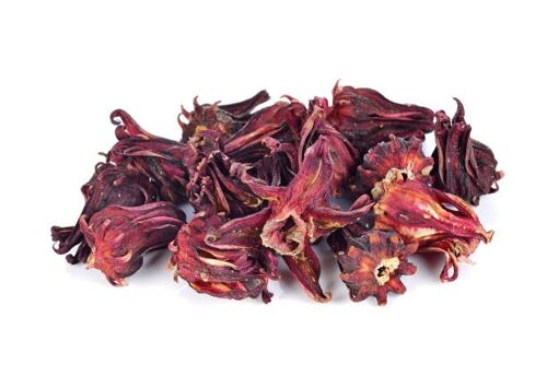 Fleurs d'Hibiscus rouge séchées (Bissap) 1kg)