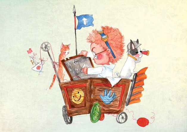 Cartolina Ferdinando l'Inventore