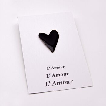 Pin's LOVE Noir 2