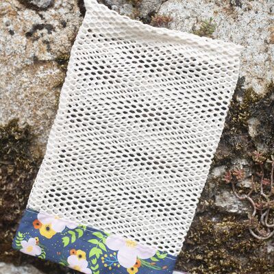 Bulk / washing bag - Organic cotton - Flora