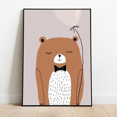 Brown bear - Poster
