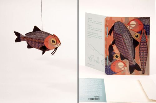 Fisch - 3D Deco Grußkarte