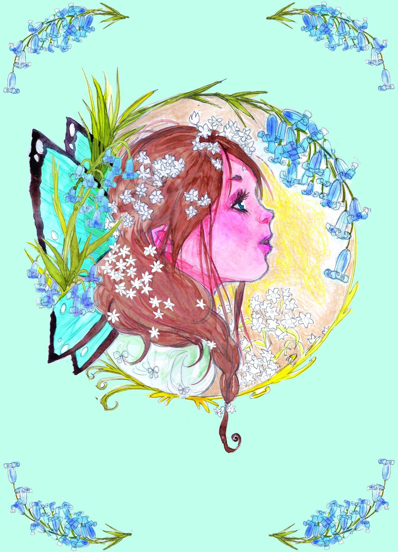 Cartolina Campanula Gundula