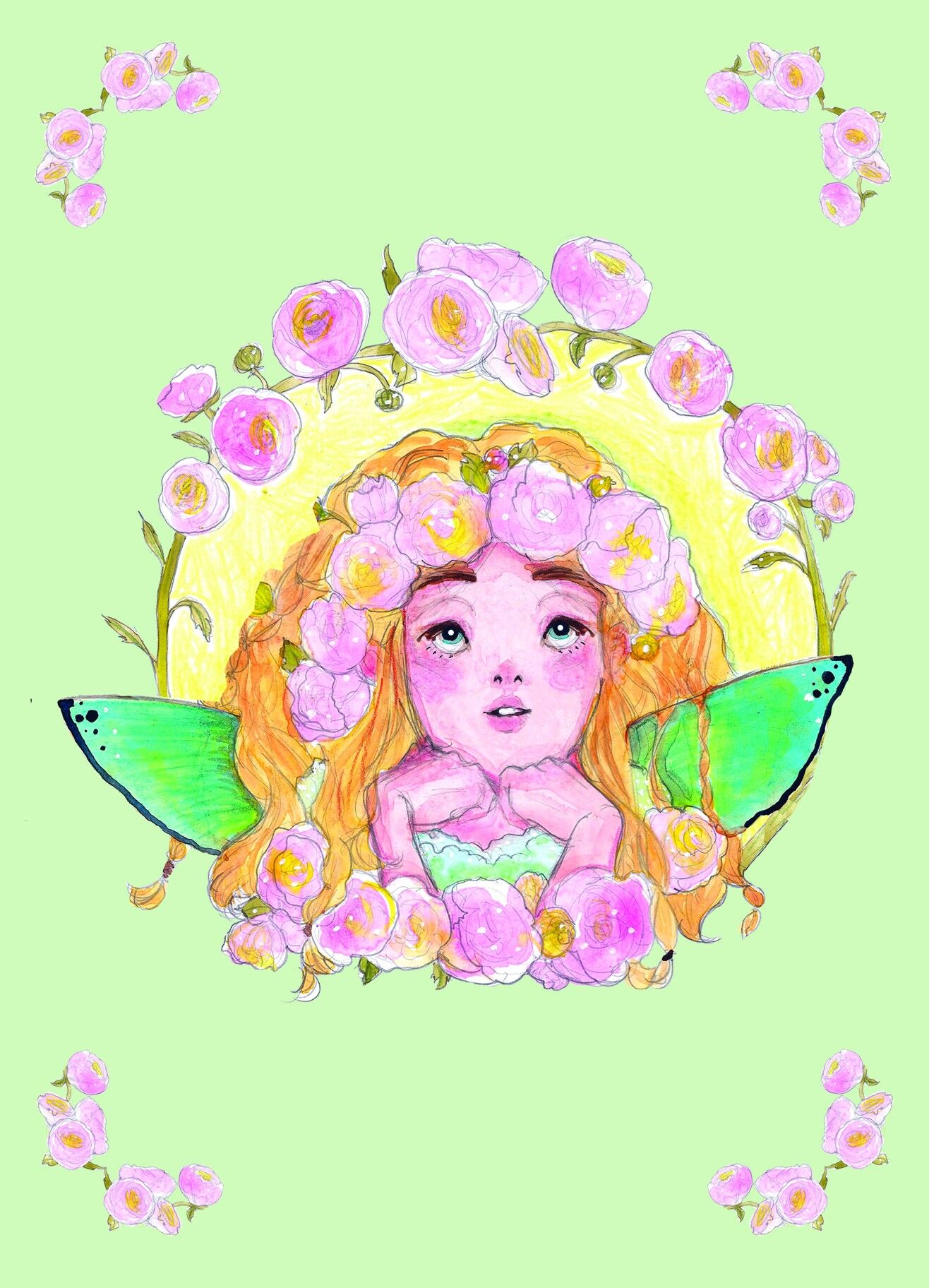 Cartolina Karla Ranunkel