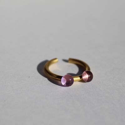 Bau drops gold anillo veryperi violet
