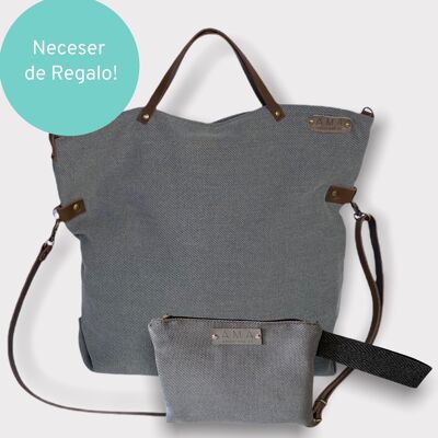 Gray Belem Pack + Bag