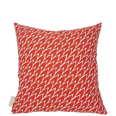 Coussin Feuille / Rouge