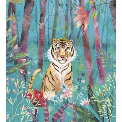 Poster CODE CINQ - Izou « Le tigre »