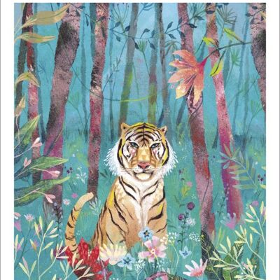 Poster CODE CINQ - Izou « Le tigre »