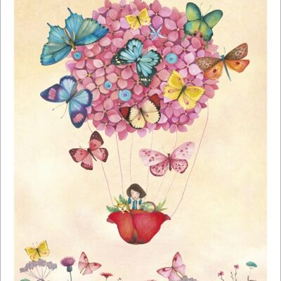 Poster CODE CINQ - Mila « Butterflies »