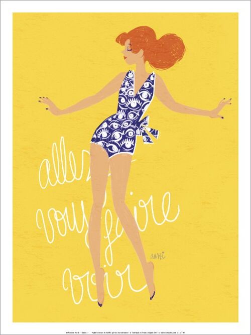 Poster CODE CINQ - Audrey Bussi « Danse »