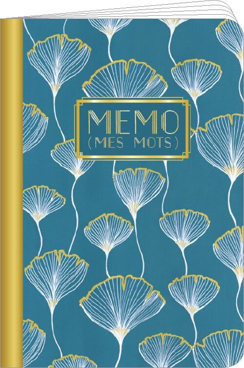 Pocket notebook CODE CINQ - Jehanne Weyman « Ginkgo »