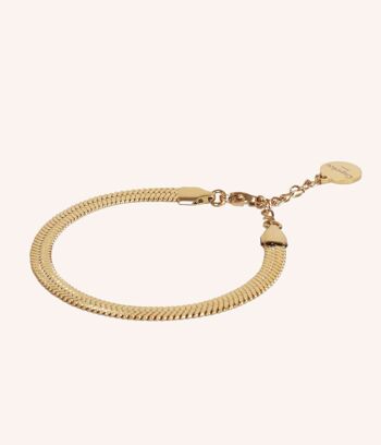 Bracelet chaîne Léto Or | Bijoux faits main en France 3