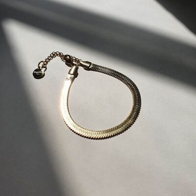 Bracelet chaîne Léto Or | Bijoux faits main en France