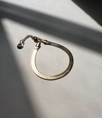 Bracelet chaîne Léto Or | Bijoux faits main en France 1