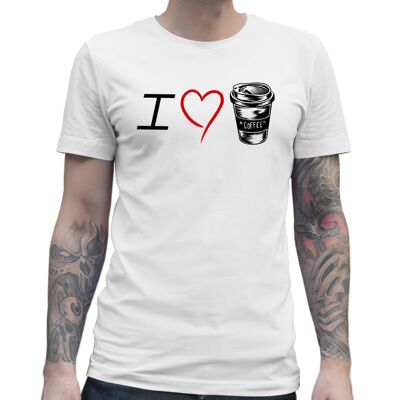 T-shirt i love coffee