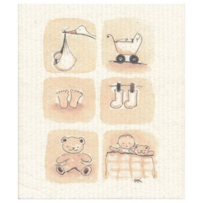 Dishcloth Babyshower