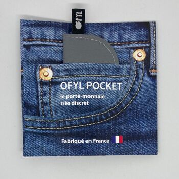Porte-monnaie Ofyl Pocket GRIS 1