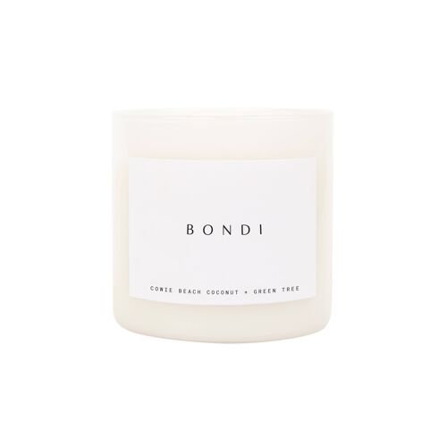 Small Scented Candle Bondi - White