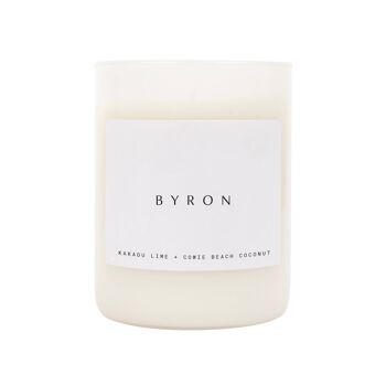 Bougie Parfumée Byron - Blanc 1