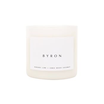Petite Bougie Parfumée Byron - Blanc 4