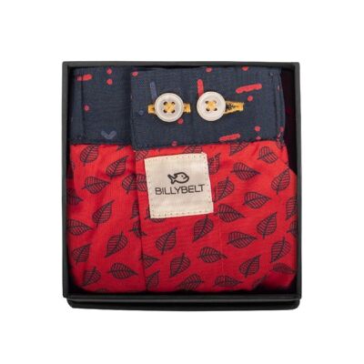 Red Jungle organic cotton boxer shorts