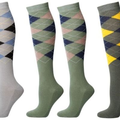 Harry’s Horse Argyle Socks - griffin