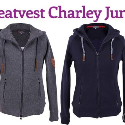 QHP Charley Junior Sweater - Grey