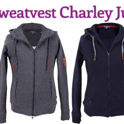 QHP Charley Junior Sweater - Navy