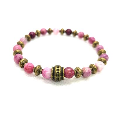 Chic_hemimorphite_pink bracelet