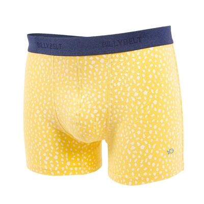 Yellow savage organic cotton boxer shorts