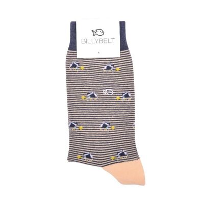 Brittany patterned cotton socks