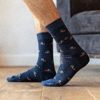 Chaussettes coton à motifs Bali 2