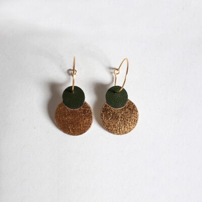 Hoop earrings Betty Doré Cactus