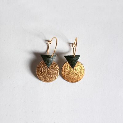 Mairead Gold Cactus Hoops