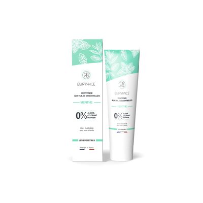 MINT “LES ESSENTIELS” TOOTHPASTE + COMPLIMENTARY BAMBOO TOOTHBRUSH
