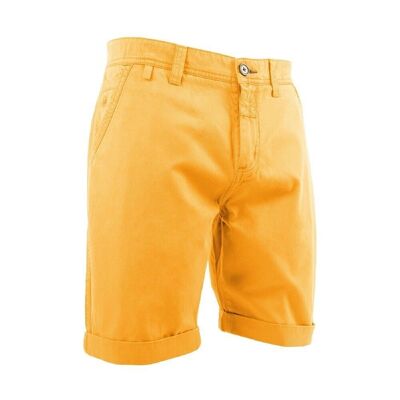 First Horizon Shorts aus 100 % Bio-Baumwolle – Ocker