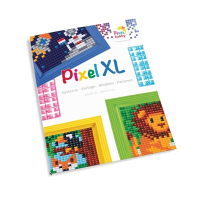 Pixelhobby fai da te | Libretto con motivo Pixel XL per 1 piastra base