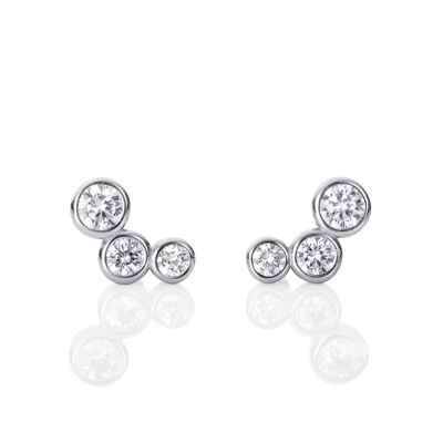 925 Sterling Silver Ear Climber Earrings for Women