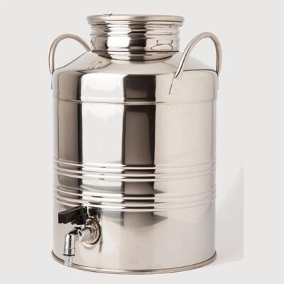 10 L stainless steel barrel with tap