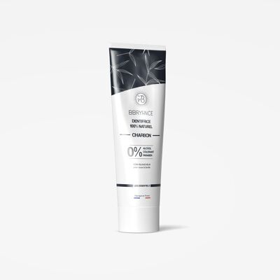 “LES ESSENTIELS” CHARCOAL TOOTHPASTE + COMPLIMENTARY BAMBOO TOOTHBRUSH